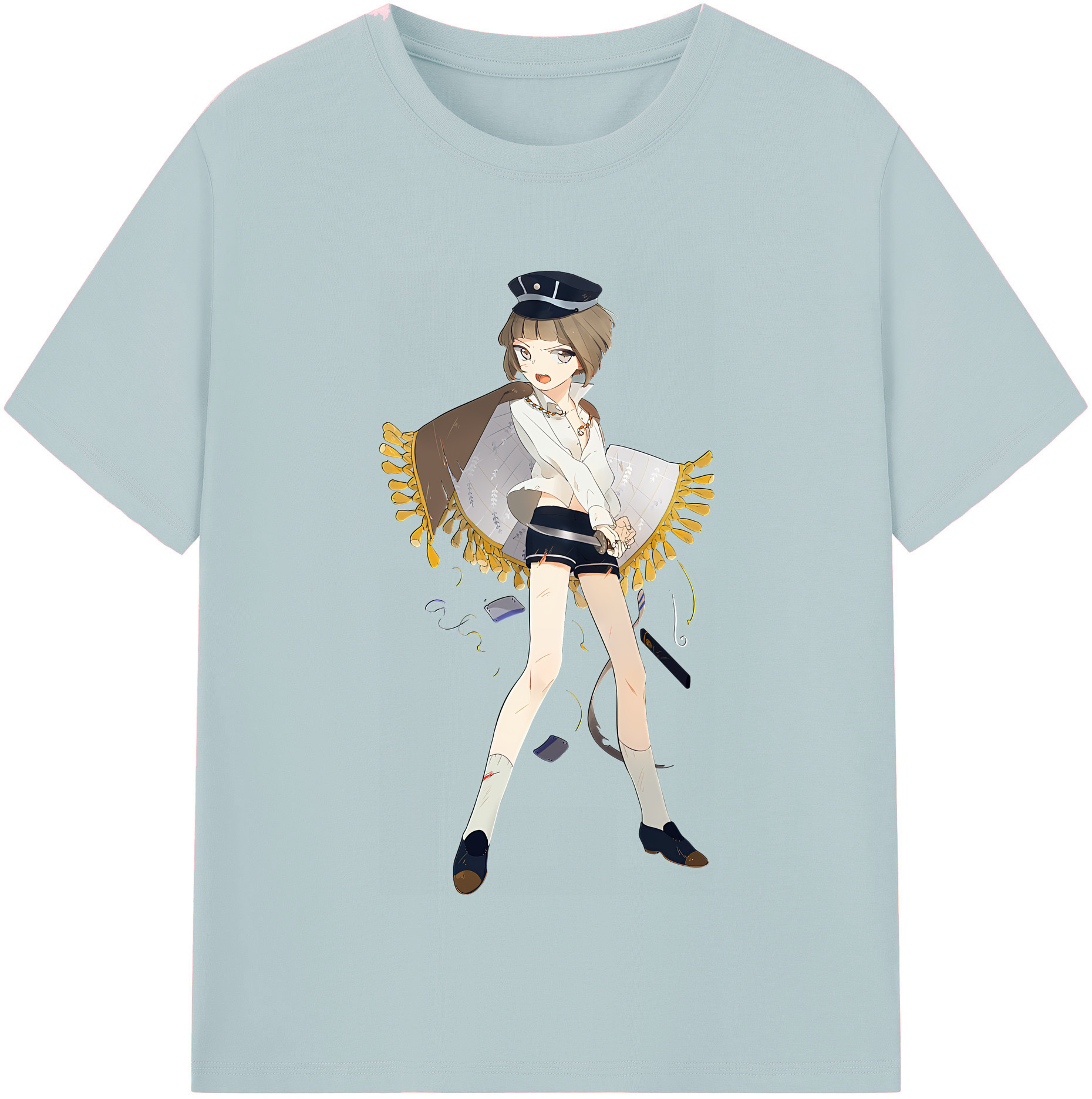 （画像用） 刀剣乱舞 Touken Ranbu 綿100％半袖Tシャツ（フロントプリント）